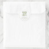 Autocollant de brunch Café Bébé Bébé (Sac)