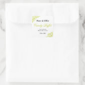 Autocollant de buffet de sucrerie de vert de chaux (Sac)