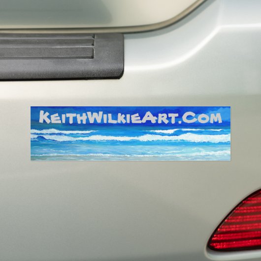 Autocollant de Bumber d'art de Keith Wilkie (En voiture)