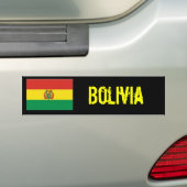 Autocollant de bumber de la Bolivie (En voiture)