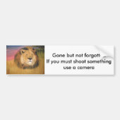 autocollant de bunper d'anti-hunting (Devant)