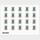 Autocollant de cactus sarcastique drôle - Tout va  (Feuille)