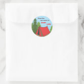 Autocollant de cadeau de fête d'anniversaire de ca (Sac)