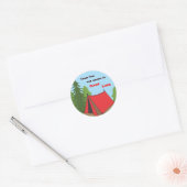 Autocollant de cadeau de fête d'anniversaire de ca (Enveloppe)