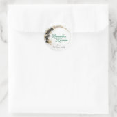 Autocollant de cadeau de thème Ramadan Kareem pour (Sac)