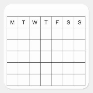 Autocollant de calendrier de journal de balle mini