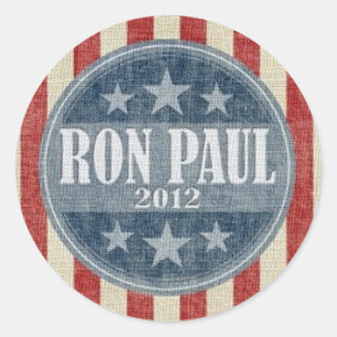 Autocollant de campagne de Ron Paul 2012