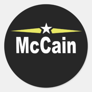 autocollant de campagne Mccain