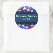 Autocollant de campagne OBAMA 2012 (Sac)