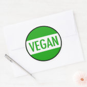 autocollant de campagne Vegan (Enveloppe)