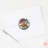 Autocollant de canard viking (Enveloppe)