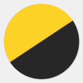 Autocollant de capitalisme d'Anarcho (Devant)
