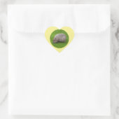 Autocollant de capybara (Sac)