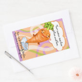 Autocollant de carotte saine alimentation (Enveloppe)