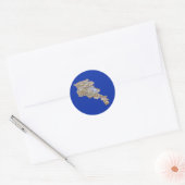 Autocollant de carte d'Arménie (Enveloppe)
