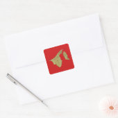 Autocollant de carte de Brunei (Enveloppe)