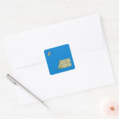 Autocollant de carte de Guinée équatoriale (Enveloppe)