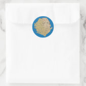 Autocollant de carte de Sierra Leone (Sac)