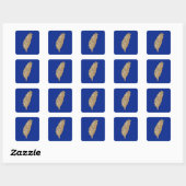 Autocollant de carte de Taïwan (Feuille)