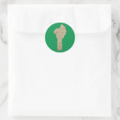 Autocollant de carte du Bénin (Sac)