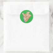 Autocollant de carte du Burundi (Sac)