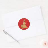 Autocollant de carte du Cameroun (Enveloppe)