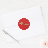 Autocollant de carte du Samoa (Enveloppe)