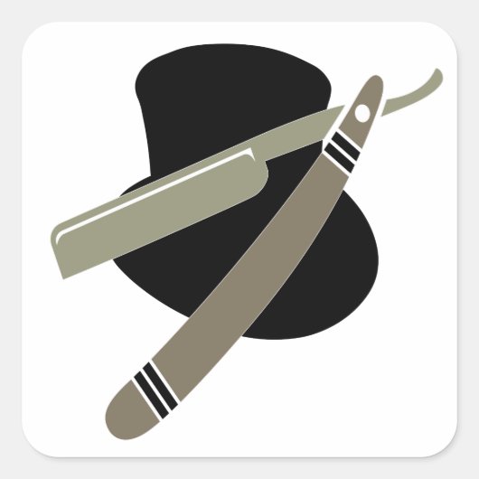 Autocollant de casquette supérieur et de rasoir (Devant)