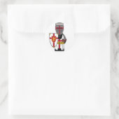 Autocollant de cavalier médiéval (Sac)