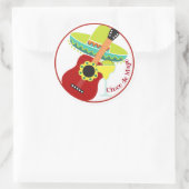 Autocollant de célébration de Cinco de Mayo (Sac)