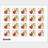 Autocollant de célébration de Cinco de Mayo (Feuille)