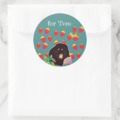 Autocollant de célébration pour enfants Mole perso (Sac)