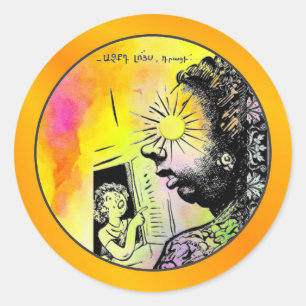 Autocollant de cercle arménien