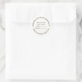 Autocollant de Certificat d'Authenticité Luxe | Iv (Sac)