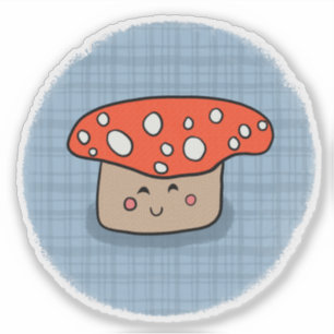Autocollant de champignon