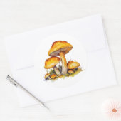 Autocollant de champignon d'aquarelle (Enveloppe)
