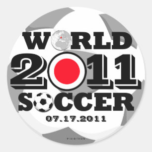 Autocollant de champions du football 2011 de