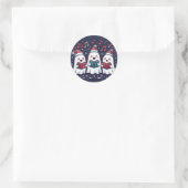 Autocollant de chanteurs de Noël fantômes (Sac)