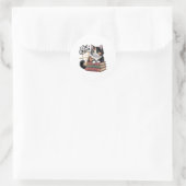 Autocollant de charme de chat (Sac)