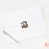 Autocollant de charme de chat (Enveloppe)