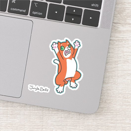 Autocollant de chat (Détail)