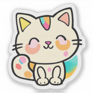Autocollant de chat