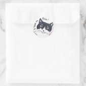 Autocollant de chat Alibi (Sac)