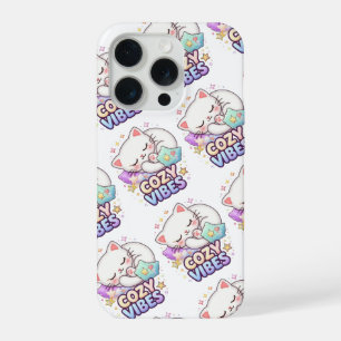 Autocollant de chat ambiance cosy Chat mignon en