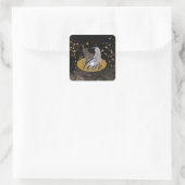 Autocollant de chat d'amour (Sac)