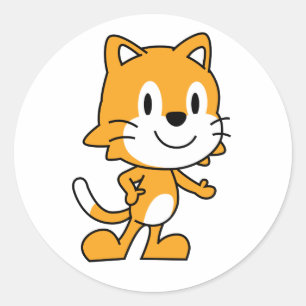 Autocollant de chat de ScratchJr