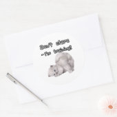 Autocollant de chat drôle (Enveloppe)