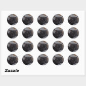 Autocollant de chat endormi (Feuille)