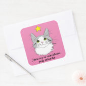 Autocollant de chat inspirant Gizmo Miracles (Enveloppe)
