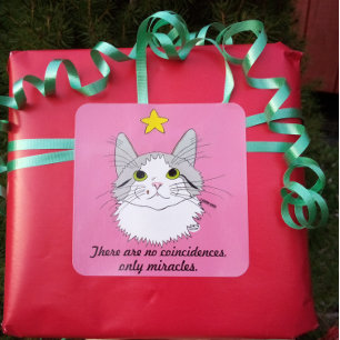 Autocollant de chat inspirant Gizmo Miracles